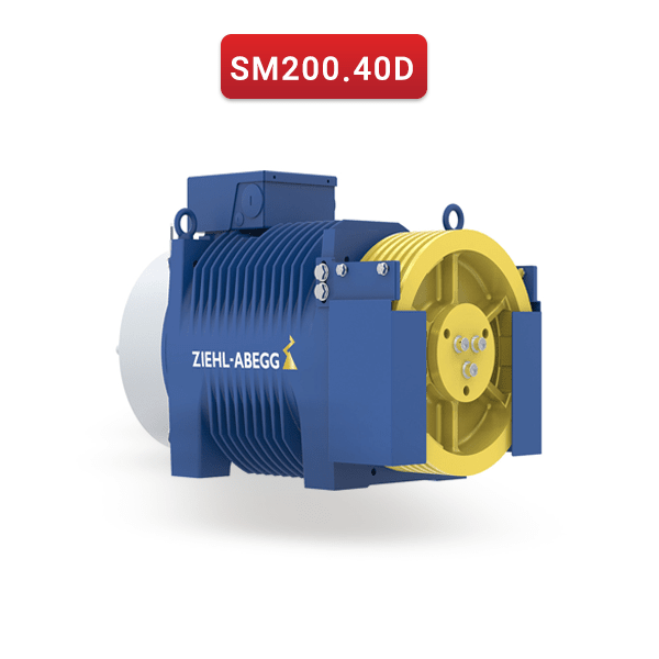 موتور گیرلس زیلابگ مدل SM200.20C | گروه مهندسی و بازرگانی فطرس
