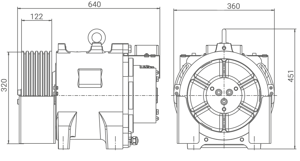 محرك بدون تروس زیلابگ نموذج SM200.40D | گروه مهندسی و بازرگانی فطرس