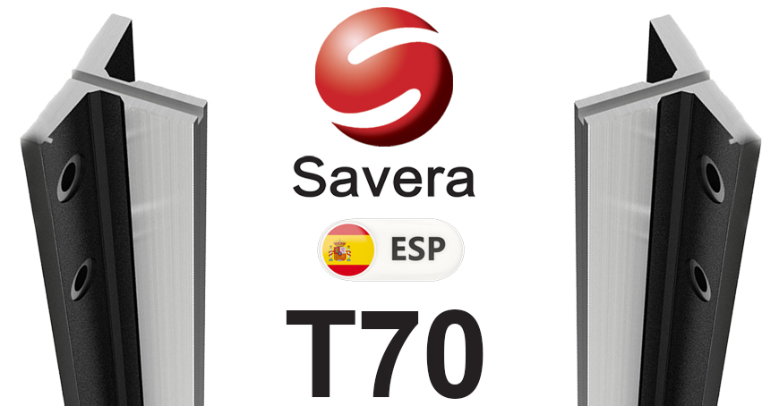 Savara T70/A model elevator rail | گروه مهندسی و بازرگانی فطرس