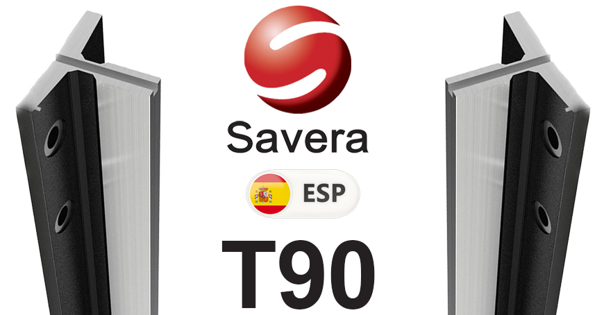 Savara T90/B model elevator rail | گروه مهندسی و بازرگانی فطرس