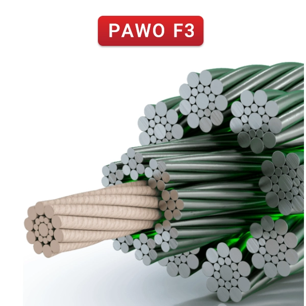 Gustav Wolf PAWO F7 Wire Rope | گروه مهندسی و بازرگانی فطرس